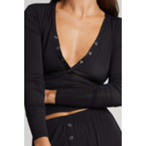 Negative | Whipped Henley in Black