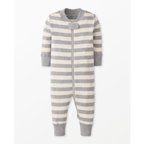 Baby Striped 2-Way Zip Sleeper | Hanna Andersson