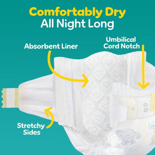 Pampers Swaddlers Sensitive Disposable Diapers - Size 0 - 140ct
