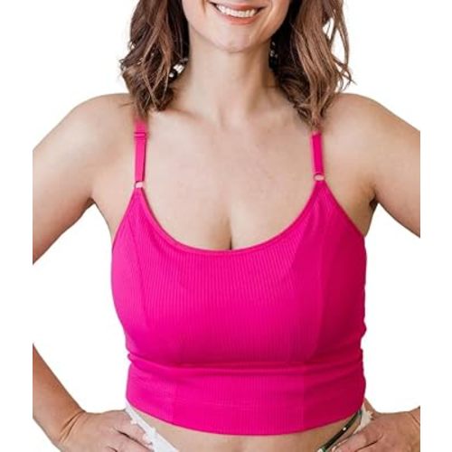 DAVIN & ADLEY Amelia Crop Cami, Hands Free Pumping & Nursing Bra
