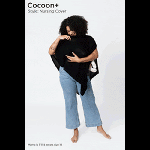 Black Cocoon Nursing Cover