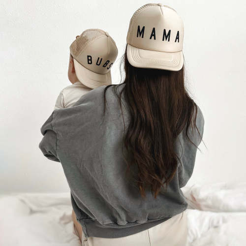BOYS BUBS™ TRUCKER HAT - BEIGE