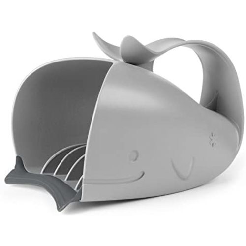 Skip Hop Moby Bath Rinse Cup: Tear-Free Waterfall Rinser, Grey