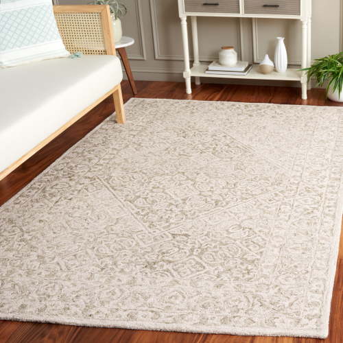 Safavieh Dip Dye Felicia Floral Area Rug, Sage/Ivory, 5' x 8'
