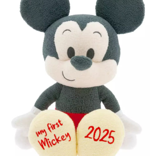 Mickey Mouse ''My First Mickey 2025'' Plush for Baby – Small 13'' | Disney Store