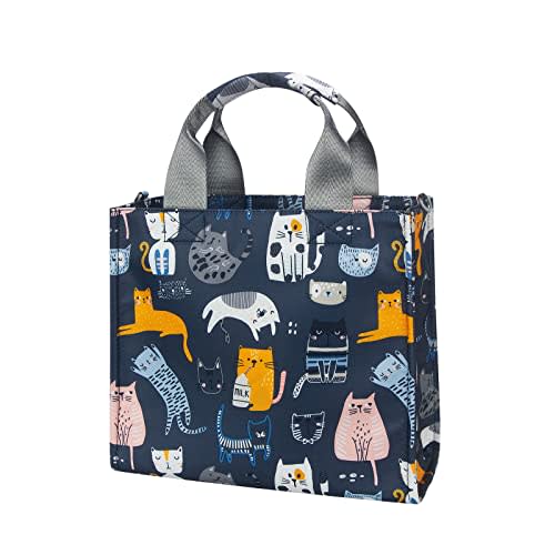 PHEBEN Small Diaper Bags Waterproof Travel Tote Mini Diaper Bag Multi-Function Small Diaper Bag Crossbody Bag(Cat Paradise)