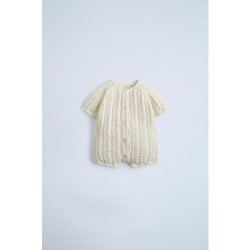OPEN KNIT JUMPSUIT