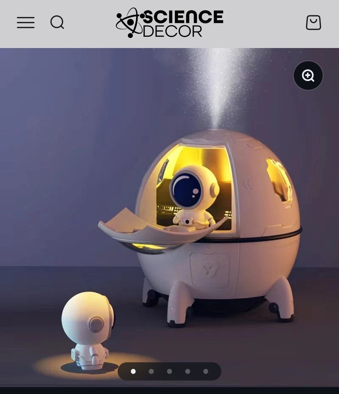 Astronaut Air Humidifier | Science Decor