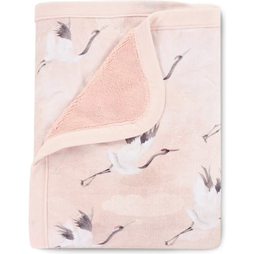Oilo Bella Cuddle Blanket & Fitted Crib Sheet Set