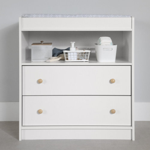 South Shore Sweedi 2-Drawers Changing Table | Wayfair