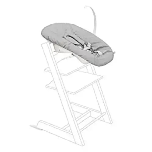 Tripp Trapp Newborn Set, Grey - Convert The Tripp Trapp Chair into Infant Seat for Newborns Up to 20 lbs - Cozy, Safe & Simple to Use - Compatible with Tripp Trapp Models After May 2003