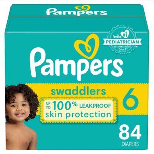 Pampers Swaddlers Soft Sensitive Skin Baby Diapers - Size 5 - 128ct