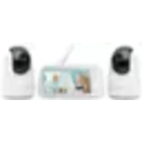 VAVA - Baby Monitor Split View 5" 720P with 2 Cameras - White