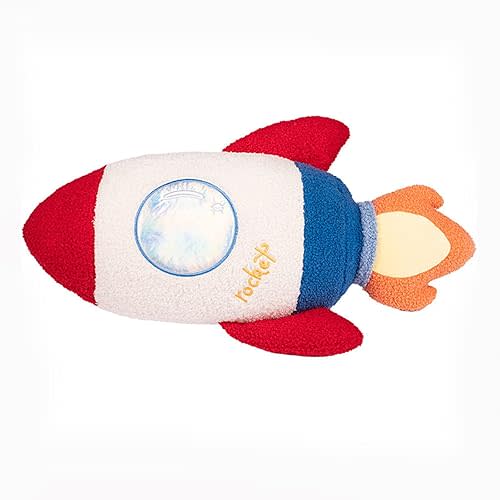 YRXRUS Rocket Pillows, Rocket Plush Throw Pillows, Space Series Decor for Boys, Girls, Birthday Party, Christmas Decoration