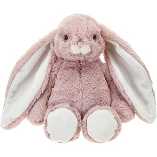 DILLY DUDU Pink Bunny Rabbit Stuffed Animal Plush Toy Best Gifts 10-Inch(L)