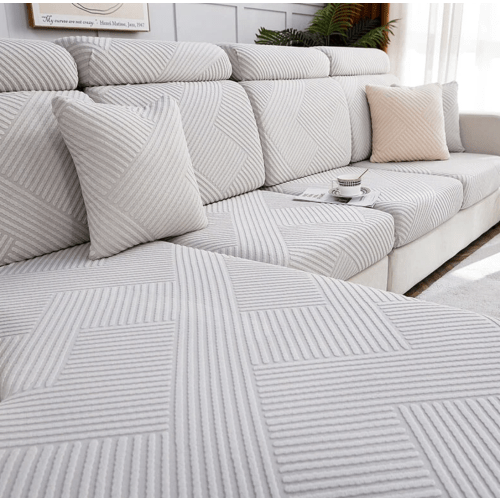 Sectional Sofa Cover | Zig Zag | SofaGuards