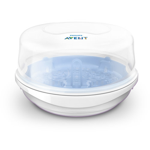 Philips Avent Microwave Steam Sterilizer for Baby Bottles, Pacifiers, Cups and More
