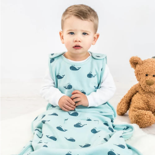 4 Season® Ultimate Baby Sleep Bag, Merino Wool & Organic Cotton, Polar Bear