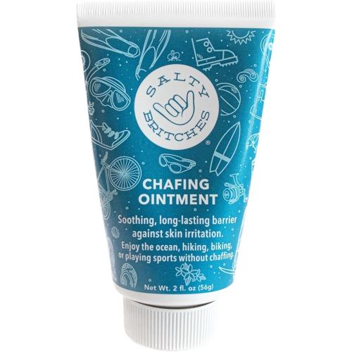 Waterproof Anti Chafing Ointment, Chafing Gel, Half Marathon Essentials, Anti-Chafe, Military Gear Essential, Running Essentials, Gifts for Runners - Rose Scented - 1pk