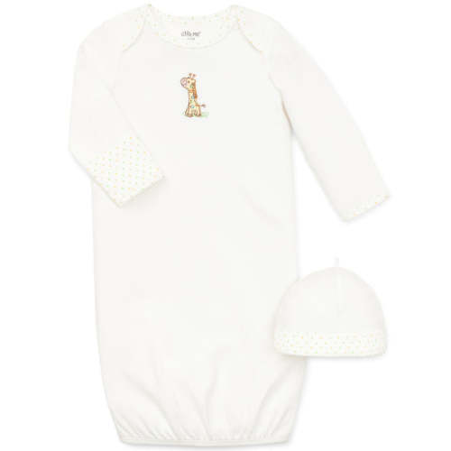 Giraffe Sleeper Gown and Hat - Little Me