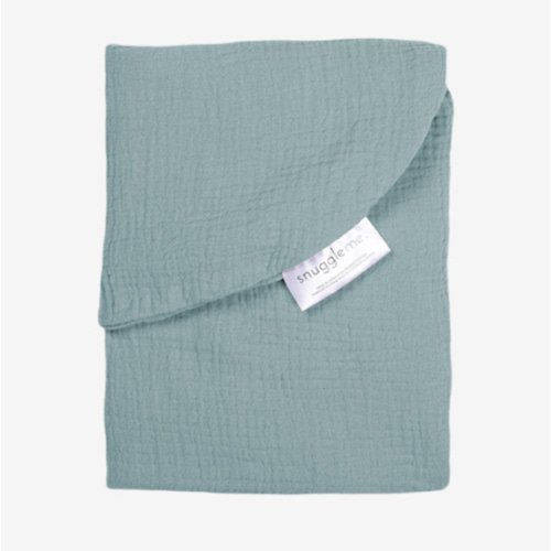 Lounger Curve Muslin Cover | Slate