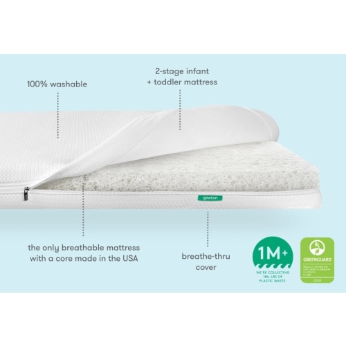 Mini Crib Mattress - Mini / White