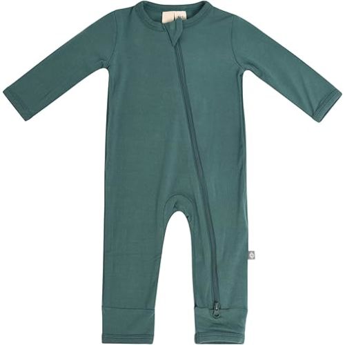 KYTE BABY Zippered Rompers, 97% Rayon made from Bamboo, 3% Spandex,