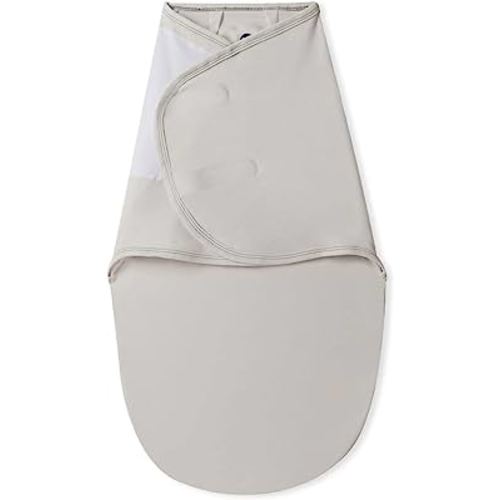 Nested Bean Zen Swaddle® - Gently Weighted Swaddle | Baby 0-6M | TOG 1.5 | 100% Cotton Swaddle | Prevents startles | Aids Self-Soothing | Exceeds Safety Benchmarks | 2 Sizes in 1 | Machine Washable