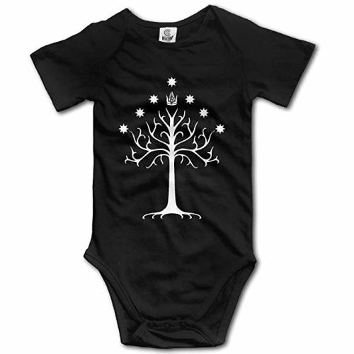 Baby Boys' White Tree of Gondor - Lord of The Rings Romper Jumpsuit Outfits Black