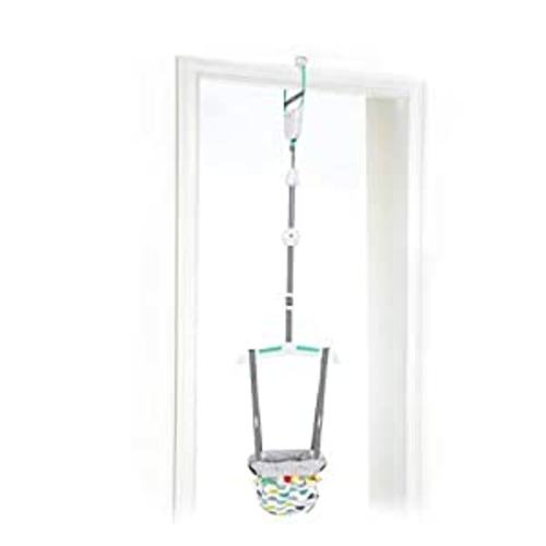 Bright Starts Playful Parade Door Jumper for Baby with Adjustable Strap, 6 Months and Up, Max Weight 26 lbs : Baby