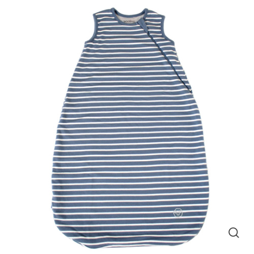 4 Season® Classic Baby Sleeping Bag, Merino Wool & Organic Cotton, Navy Blue