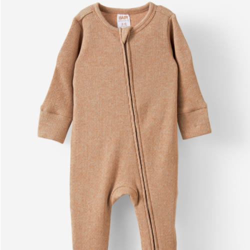 Organic Pointelle Zip All In One Romper