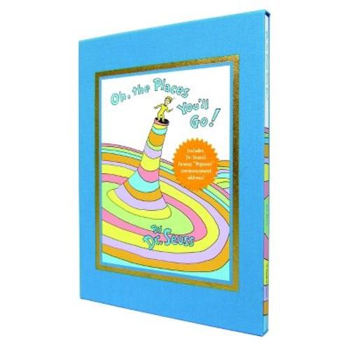 Oh, The Places You'll Go! Deluxe Edition - (classic Seuss) By Dr Seuss (hardcover)