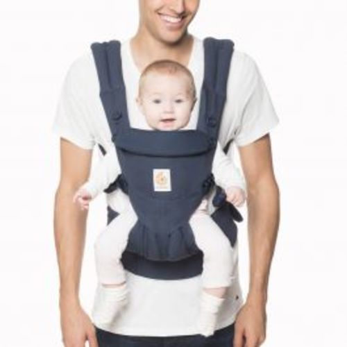 Ergobaby OMNI 360 Baby Carrier – Cotton: Midnight Blue