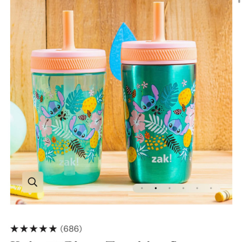 Leakproof Kids Tumbler Set - Lilo & Stitch, 12 oz. – zak.com