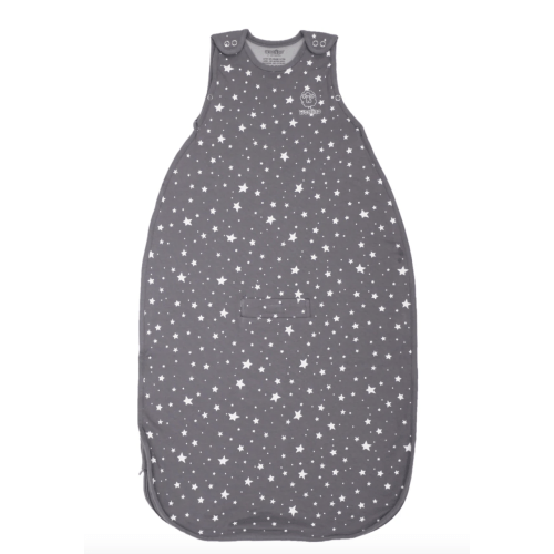 4 Season® Ultimate Baby Sleep Bag, Merino Wool & Organic Cotton, 2 Months - 2 Years, Star Gray