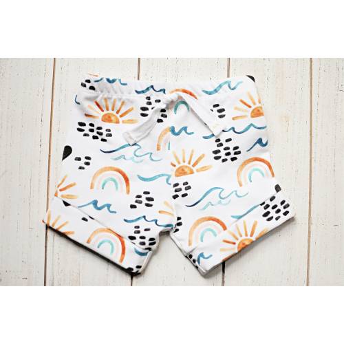 Baby Shorties, Baby Shorts, Baby Bummies, Toddler Shorts, Waves Shorties, Waves Bummies, Beach Baby, Beach Shorties, Beach Baby Gift, Ocean
