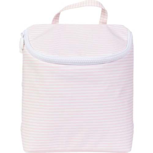 The Bottle Bag, Pink Stripe - Apple of My Isla | Maisonette