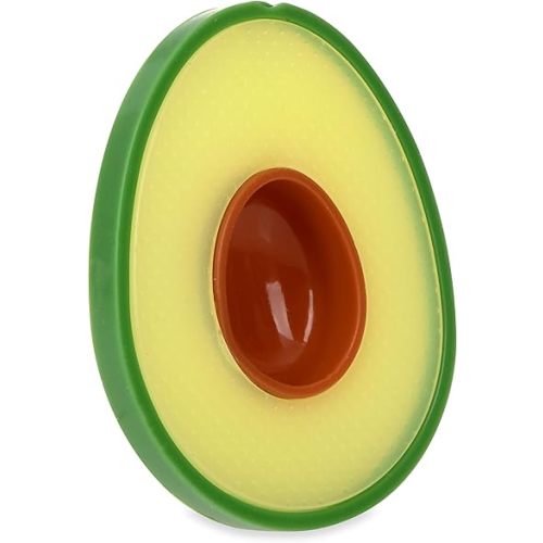 Nuby 100% Silicone Fruit Teether, Avacado w/Pit, 3M+