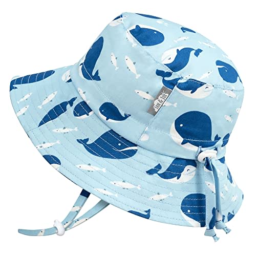 JAN & JUL Grow-with-Me Cotton Bucket Sun-Hat for Baby and Kids