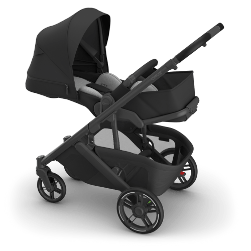 UPPAbaby Cruz V3 Stroller  - Jake – Charcoal | Carbon Frame | Black Leather