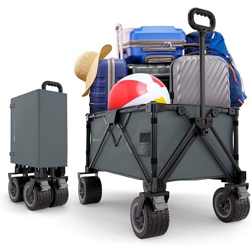 Kinderkraft ROLLSTER Foldable Wagon, Gray