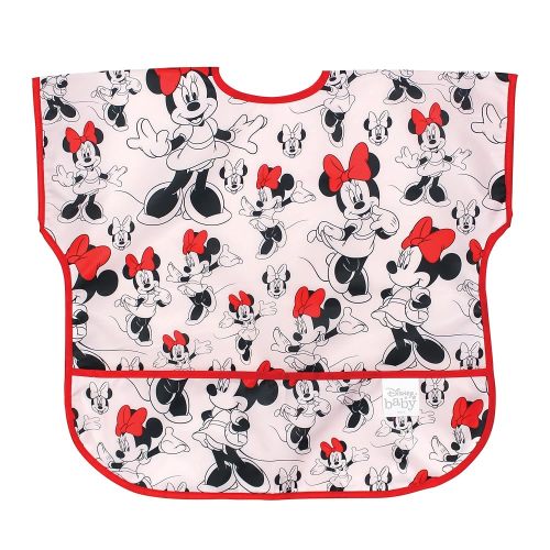 Bumkins Bibs - Toddler Bibs, Waterproof, Large for 1-3 Years, Short Sleeve