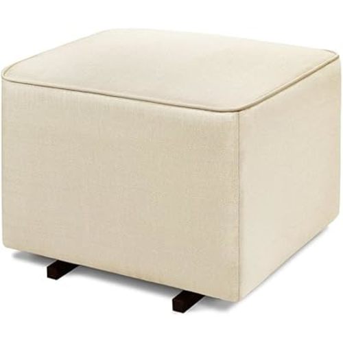 DaVinci Universal Gliding Ottoman in Natural Oat, Greenguard Gold & CertiPUR-US Certified