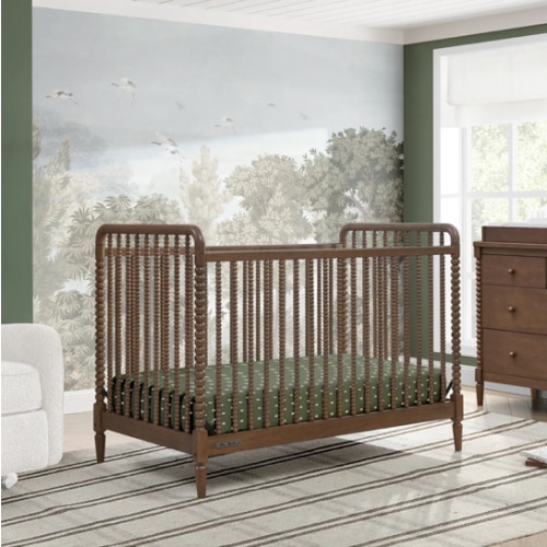 Saint 4-in-1 Convertible Crib- Walnut
