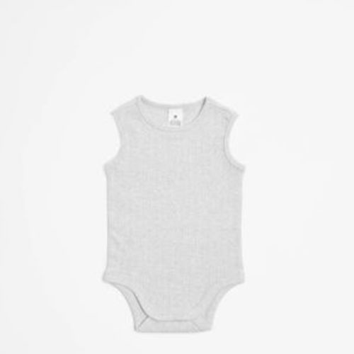 Baby Organic Cotton Pointelle Bodysuit - Pink | Target Australia