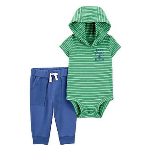 Baby Boy Carter's 2-pc. Best Brother Hooded Bodysuit & Pants Set