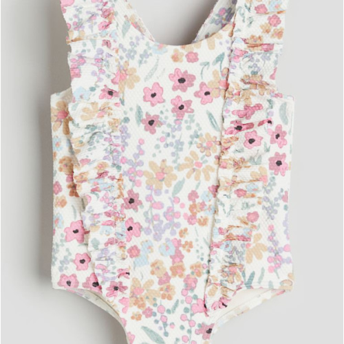 Flounce-trimmed Swimsuit