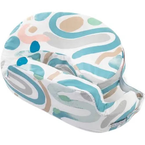 Super Deluxe Designer Nursing Pillow with 100% Organic Cotton Cover