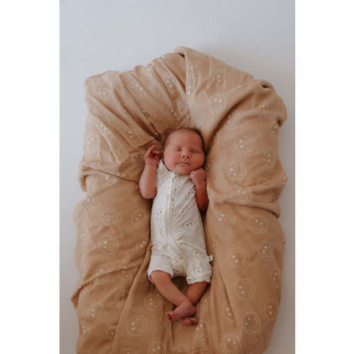 Shortie Bamboo Zip | Just Smile
